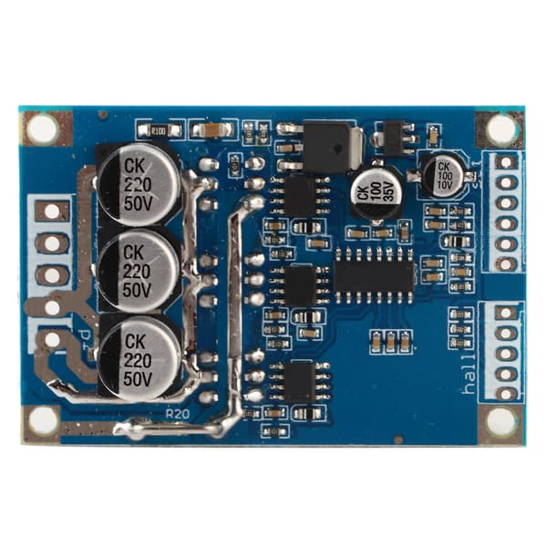 DC 12-36V 15A 500W Børsteløs Controller, Hall Sensor BLDC Driver PCB