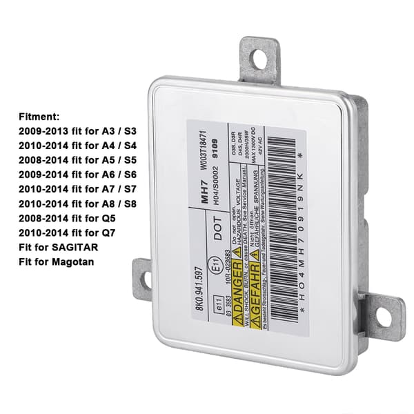 D1S D3S Xenon Ballast Controller M1-W003T18471 Passer til A3 A4 Q5 Q7