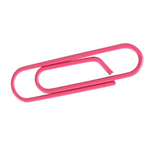3 æsker papirclips, små, bærbare, rosenrøde, søde nåle til filklassificering