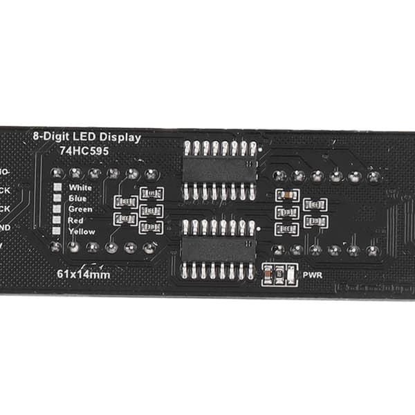 7-segments LED-displaymodul 0,36 tum röd 8-siffrig digitalrör med decimal