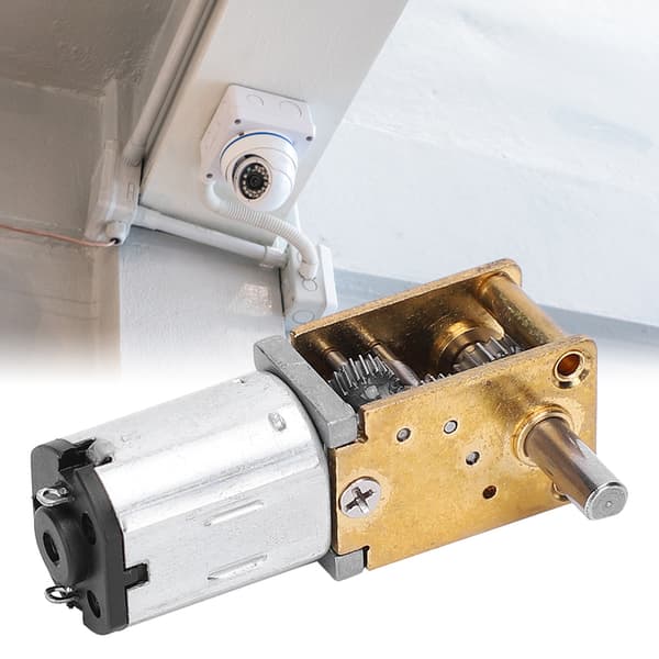Mini snäckväxelmotor DC 3V 16RPM Mikroreduceringsborstmotor för elektroniska projekt