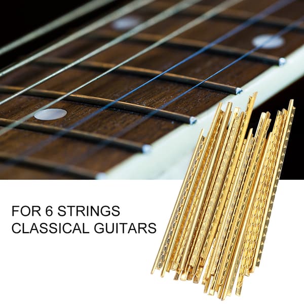 19 messingbåndstrenge reservedele til klassiske akustiske guitarer