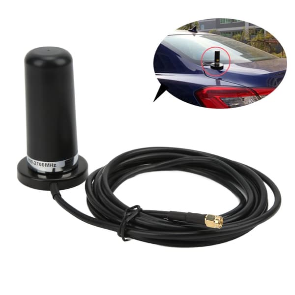 XP-4G-016 Magnetisk Base Antenne 35dBi 700-2700MHz til Bilradio & Reklameskærm