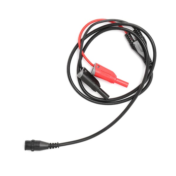 BNC han til 4 mm bananstik koaksial testkabel, 1 m, til oscilloskopsonde