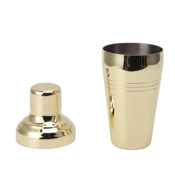 Cocktailshaker i guld rostfritt stål 510 ml Hemmabarsats