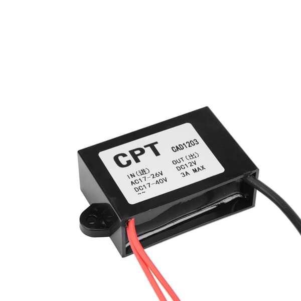 24V till 12V DC Nedtrappningsomvandlare Regulator 3A för LED-listmonitor