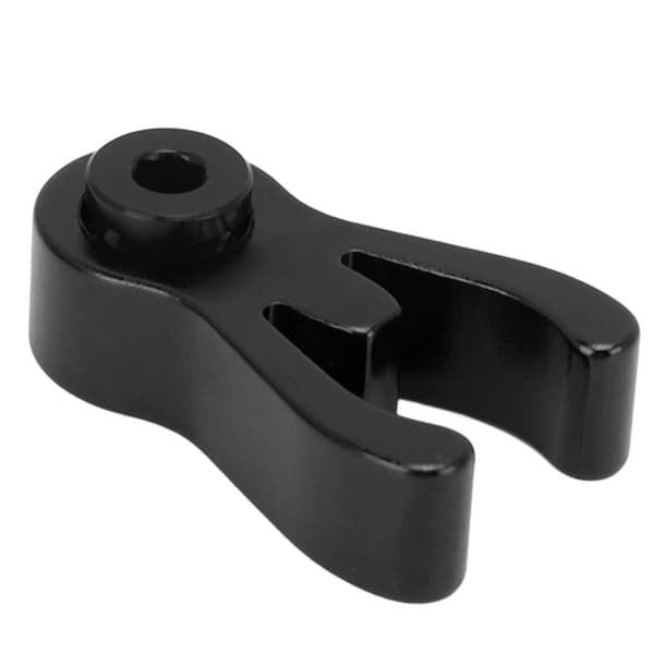 Fällbart cykelstamspänne i aluminiumlegering, fäste för framrör för Brompton 3sixty Svart 23x37mm 1st+skruv