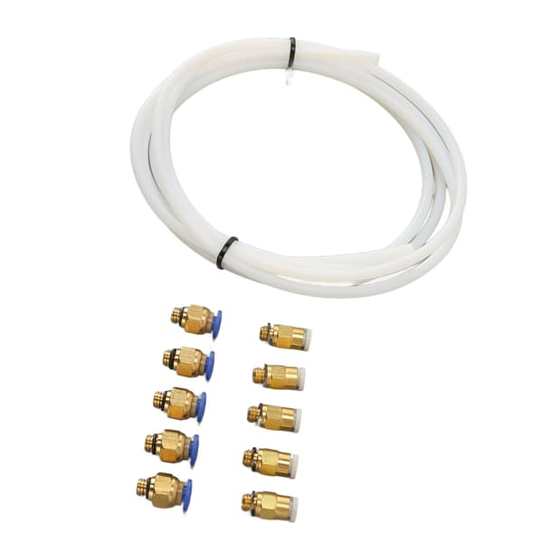 PTFE Bowdenrør 2m med 5 PC4-M6 5 KJH04 Fittings til 1.75mm PLA ABS Bambu Lab 3D Printer 4x2mm Varmebestandig 260C
