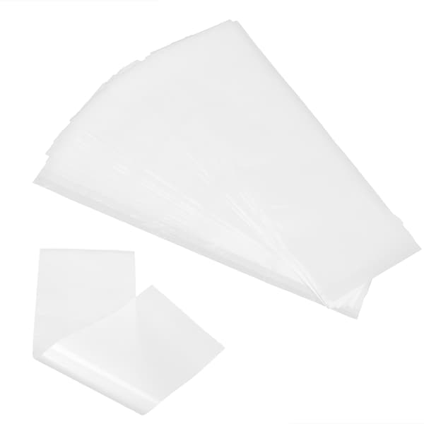 100 stk. professionelle hårfarveark Hår-highlighting-strips Genanvendeligt farveseparationsark