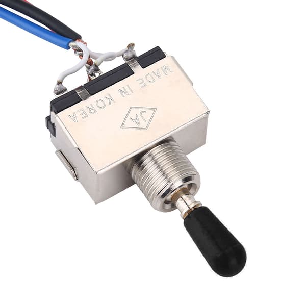2 volymer 2 ton 1 jack 500K pot 3-vägs switch ledningssats för Les Paul LP-gitarr