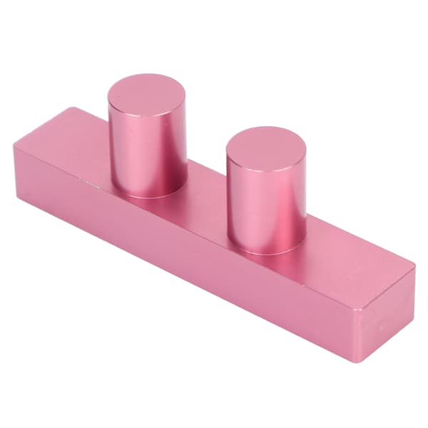 DIY Læbestiftform 2 Huller Aluminium Multifunktionel Lipgloss Balsam Fyldemaskine til Makeup
