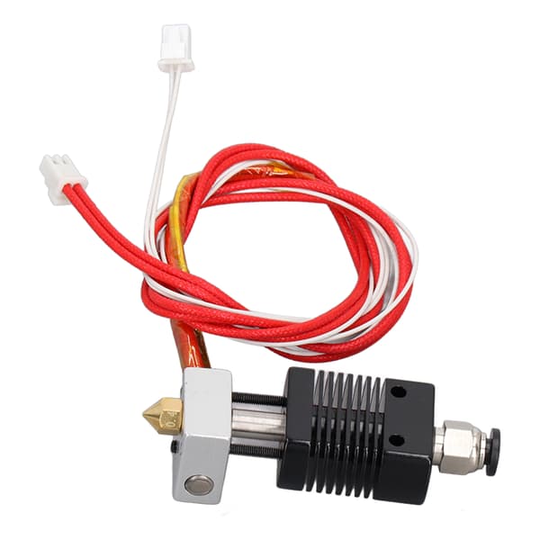 3D-skrivare Direct Drive Hotend Extruder Kit, 24V 30W Värmeblock med 100K Termistorsensor
