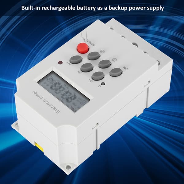 KG316T-II 30A Digital Timerrelä, 110V AC Programmerbar Strömbrytare, Elektronisk Tidskontroll