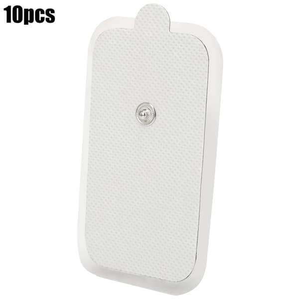 10 stk. 5x9 cm vaskbare TENS EMS-elektrodepuder til fysioterapi og meridianterapi, 2x3,5 tommer