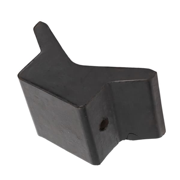 4 tommer universal sort gummi bovstop professionel båd V-blok til yachter, trailere, campingvogne