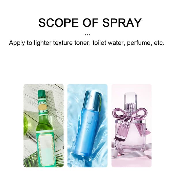 30 ml Resesprayflaska Påfyllningsbar Pump Tom Atomizerflaska för Parfym TonerBlå