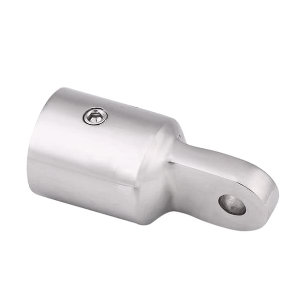 3/4 tommer 19 mm rustfrit stål øjeende til båd Bimini Top Cap Fitting Hardware