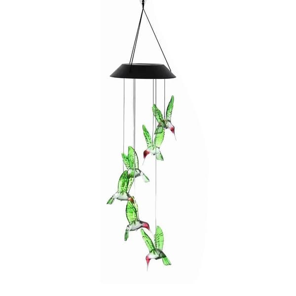Farveskiftende Solar LED Vindklokke Lys til Have & Altan