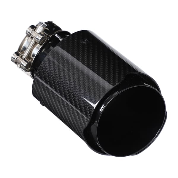 Bil Universal Avgasrör Ändrör Biltillbehör Inlopp 63mm Utlopp 101mm