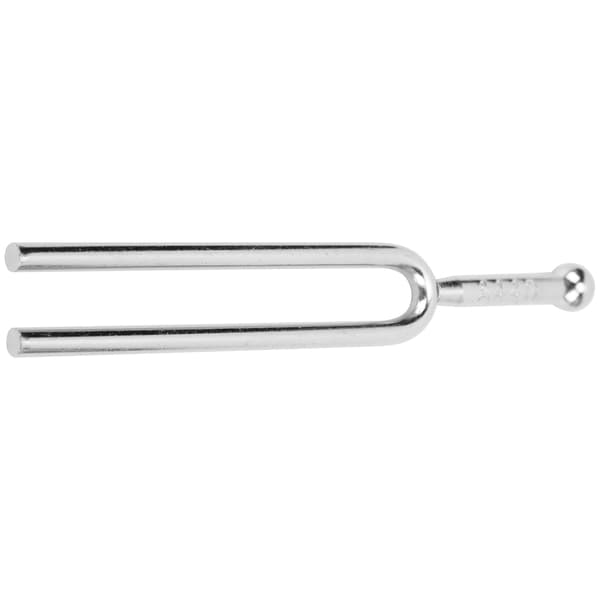 440Hz Standard A Stämgaffel Rostfritt Stål Silver Musikinstrument för Gitarr, Violin