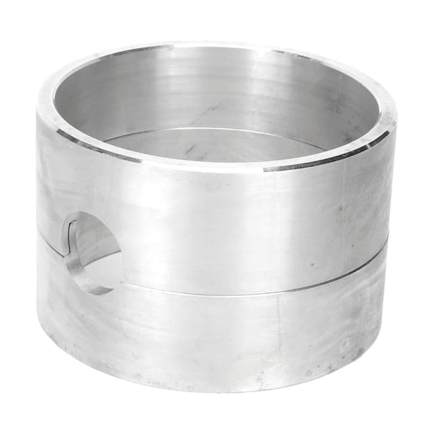 Cylindrisk sandstøbeform i aluminiumslegering til håndlavede metalsmykkeringe