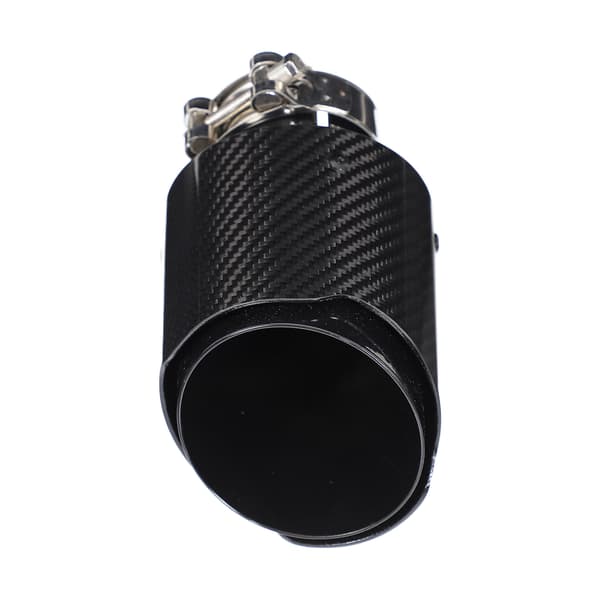 Bil Universal Avgasrör Ändrör Biltillbehör Inlopp 63mm Utlopp 101mm