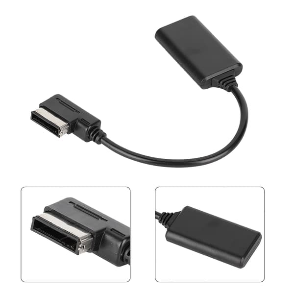 Bluetooth5.0 AUX musikgränssnittsadapter ljudkabel passar för AMI MMI MDI