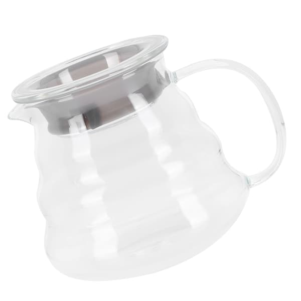 Professionel glaskaffeserveringskande 500 ml til bar køkkenbordplade