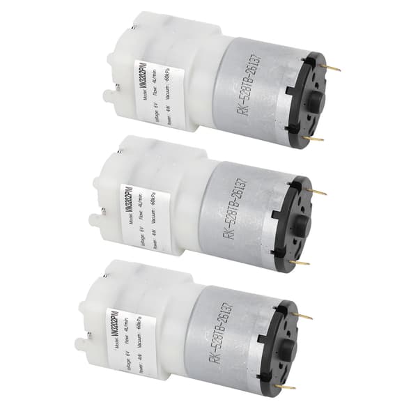 3 st Mini DC6V Dränkbar Vattenpump för Akvarium Fiskbehållare Luftmotor VN3202PM
