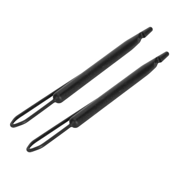 2 st Dreadlock Virknål Dubbelsidig Stark Plast Halkfri Dreadlock Interlocking Verktyg för Frisyrer DIY