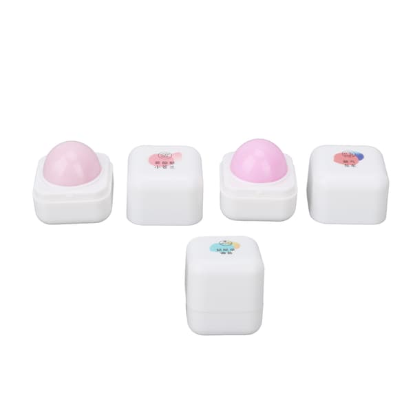 3 st Mini Solid Parfym Resevänlig Elegant Hållbar Deodorant Bärbar Fick Solid Balsam för Kvinnor Flickor