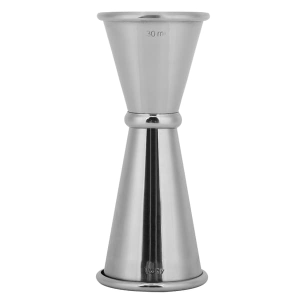 30/45 ml Dobbelt Jigger Cocktail Shaker i Rustfrit Stål Bartender Måleværktøj Bartilbehør