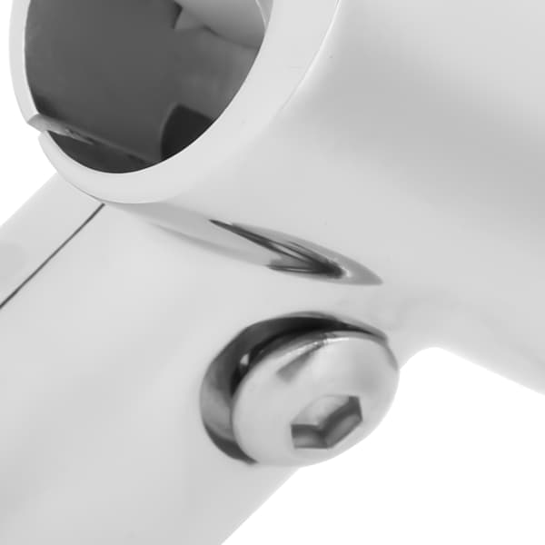 Rustfrit Stål 3-vejs T-stykke Union Forbindelse til Marine Rør, 22mm/0.9in Modhage Slangeadapter, Båd VVS Del