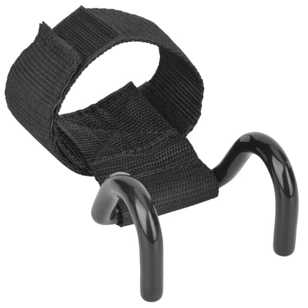 2-pack tyngdlyftningskrokar med greppremmar handledsstöd för gymträning och träningsutrustning