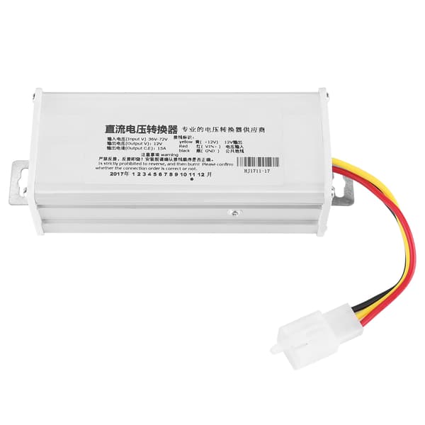 36V-72V DC til 12V 15A 180W Step-Down Konverter til E-Scooter Batteripakke