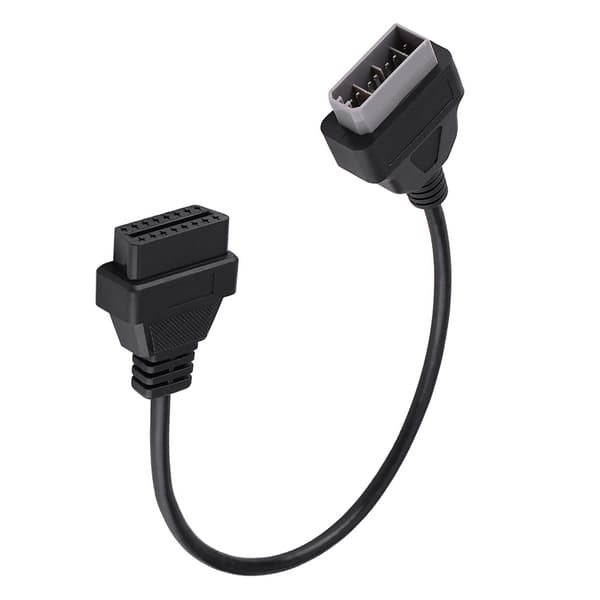 14-bens til 16-bens OBD2-adapterstik Diagnostisk kabel til Nissan
