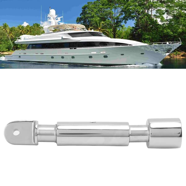 1 tomme teleskopisk Bimini Top Cap øjeendebeslag 316 rustfrit stål hardware til marinebåde