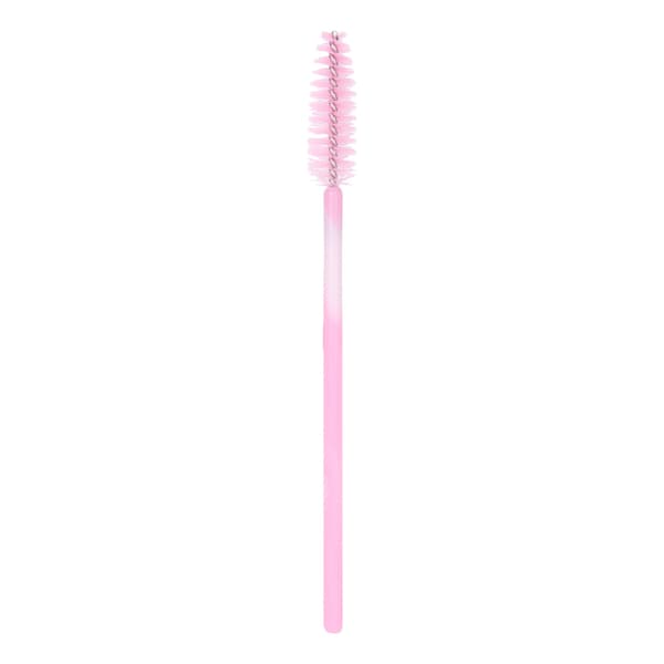 200 stk. engangs bærbar øjenvippebørste Rejse Mascara Øjenvippebørste Makeupværktøj Tilbehør Pink