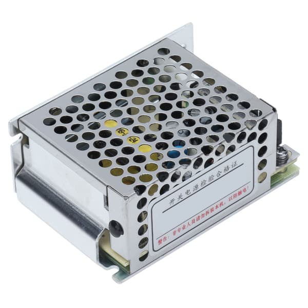 LED-driver 100-240VAC 25W aluminium strømforsyning MS-25-24 til LED-strips og belysning