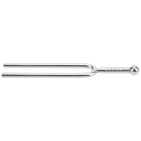 440Hz Standard A Stämgaffel Rostfritt Stål Silver Musikinstrument för Gitarr, Violin