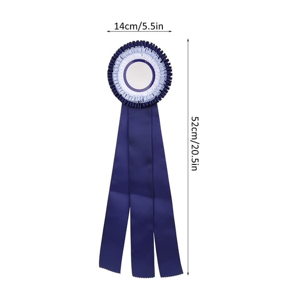 2:a plats Mini Rosettmärke Elegant Mästarmedalj Prispokal