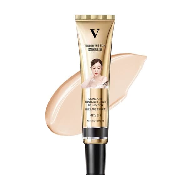 Flydende Fuld Dækning BB Creme Make Up Base Creme Concealer Langtidsholdbar Vandfast Flydende