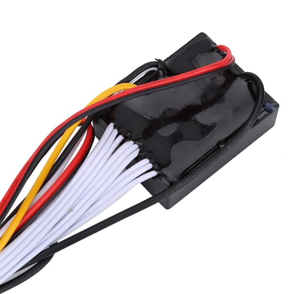 3-bands aktiv EQ-förförstärkarkrets pickup basgitarr tonkontroll med 9V-låda, muttrar, brickor, skruvar, plast, 98g