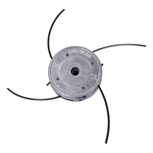 Universal 4-linet trimmershoved i aluminium til 40CC ukrudtsfjerner med lige skaft
