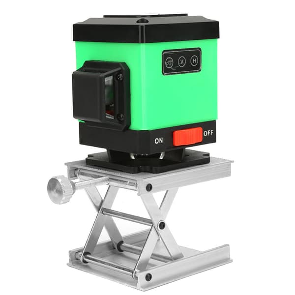 Laboratorie lyftplattform 90x90mm Universal Laser Nivå Justerbart Stativ