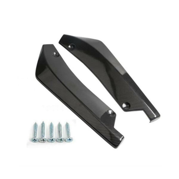 Kulfiber Bil Bagbar Wrap Auto Universal Bagbar Wrap Baglæbe Wrap Vinkelseparator