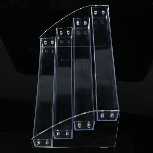 Holdbar neglelak akryl klar makeup display rack organizer holder fire lag