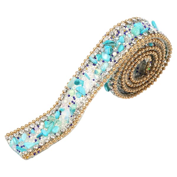 100*2cm Strassband Glittrande Liten Diamantrulle Dekoration (#02)