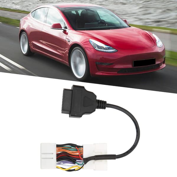 26Pin OBD2 Diagnostisk Kabelstik Ledningsnet Erstatning til Tesla Model 3 Model Y efter januar 2019