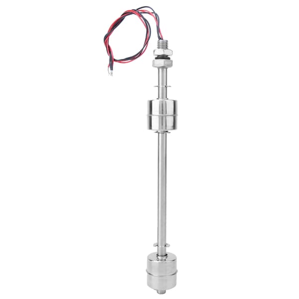 Dobbeltkugleflydekontakt i rustfrit stål, vandstandssensorcontroller, 200 mm probe